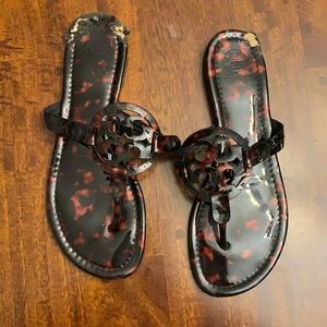 Tory Burch | Shoes | Tory Burch Miller Tortoise Shell Sandals | Poshmark